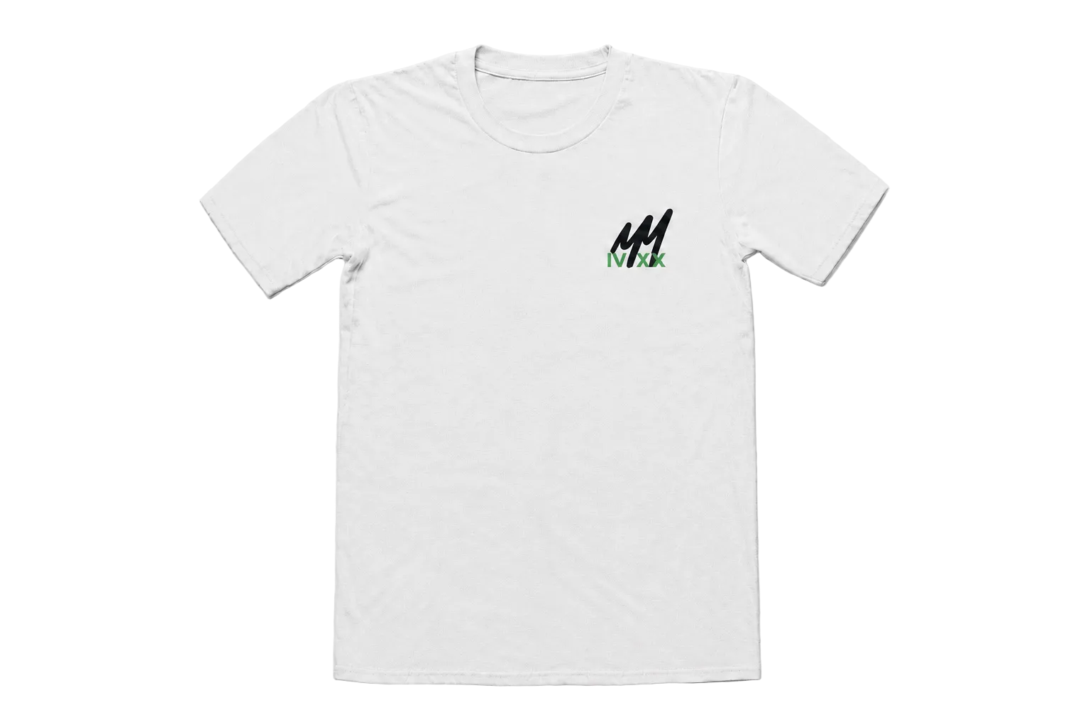 White MM Logo T-Shirt