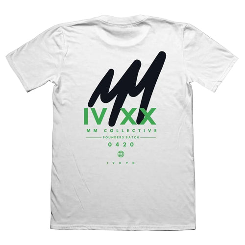 (PRE-ORDER) White MM Collective Founders T-Shirt